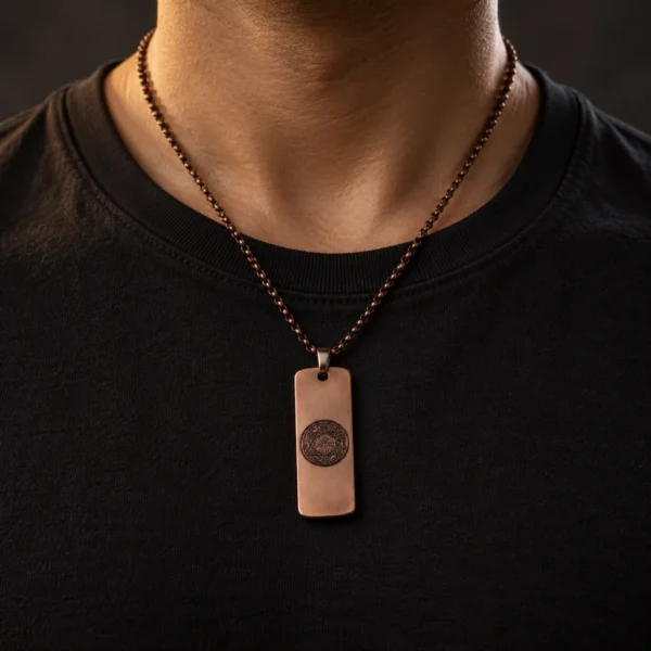Dar Talisman — Khodam Prosperity Intention Necklace — necklace worn on neck دار تاليسمان — قلادة الخادم لنية الرخاء — قلادة ملبوسة في العنق