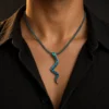 Dar Talisman — ifrit djinn prosperity intention necklace — Ifrit Jinn Prosperity Intention Necklace — necklace worn on neck Dar Talisman — ifrit djinn prosperity intention necklace — Ifrit Jinn Prosperity Intention Necklace — necklace worn on neck