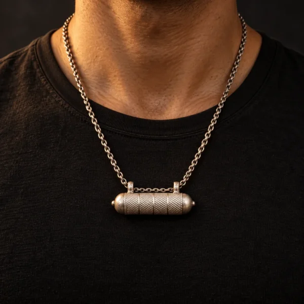 Dar Talisman — Great Jawshan Amulet — necklace worn on neck