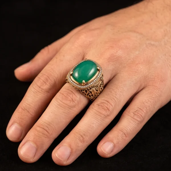 Dar Talisman — talisman ring — Spiritual Kings Ring — ring worn on a hand
