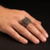 Dar Talisman — king solomon ring — King Solomon Spiritual Ring — ring worn on a hand
