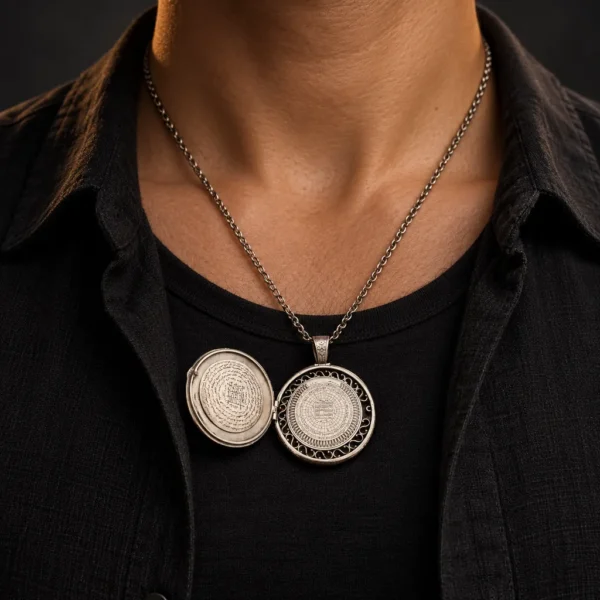 Dar Talisman — Four Seals Necklace — necklace worn on neck