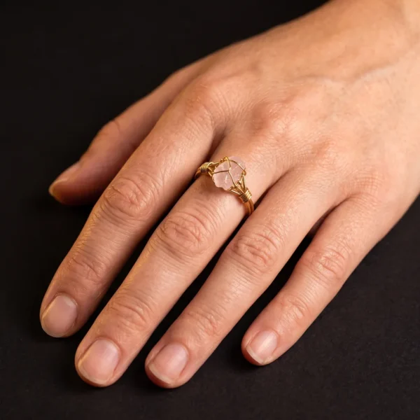 Dar Talisman — djinn ring — Jinn Rose Ring — Worn on Hand Dar Talisman — djinn ring — Jinn Rose Ring — ring worn on a hand