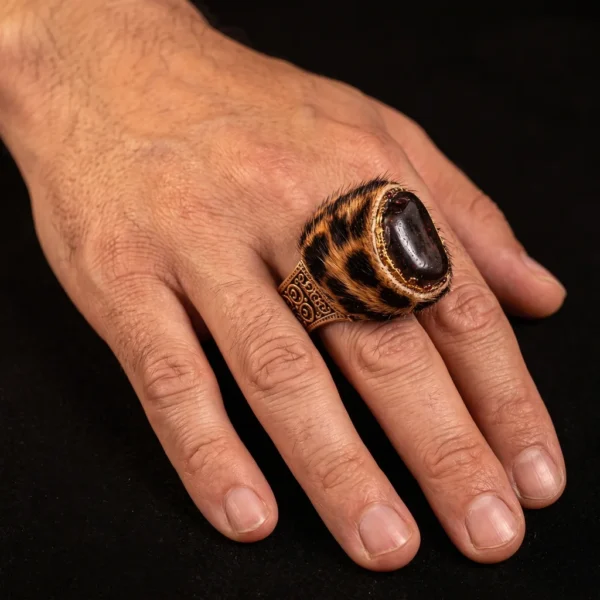 Dar Talisman — talisman ring — Habhab Ring — ring worn on a hand