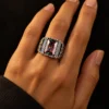 Dar Talisman — talisman ring — Prosperity Intention Ring — ring worn on a hand