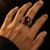 Dar Talisman — talisman ring — Vampire Love Intention Ring — ring worn on a hand