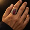 Dar Talisman — djinn ring — Jinn Ring — Worn on Hand Dar Talisman — djinn ring — Jinn Ring — ring worn on a hand