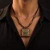 Dar Talisman — Prosperity Intention Amulet — necklace worn on neck