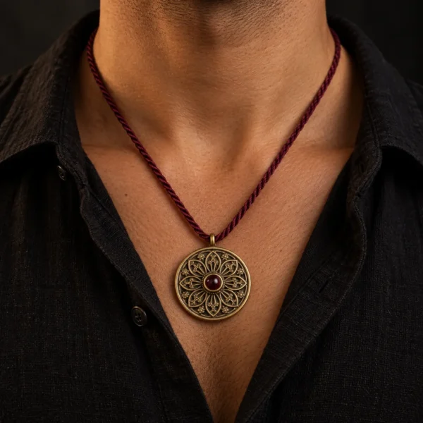 Dar Talisman — Love Intention Talisman — necklace worn on neck