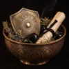Dar Talisman — Protection Ritual Enquiry — Black Background دار تاليسمان — استفسار عن طقس الحماية — على خلفية سوداء