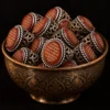 Dar Talisman — djinn ring — Custom Jinn Sigil — on a black background