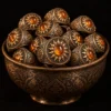 Dar Talisman — talisman ring — High Priest Sun Solar Ring — on a black background