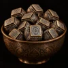 Dar Talisman — king solomon ring — King Solomon Spiritual Ring — on a black background