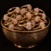 Dar Talisman — djinn ring — Jinn Rose Ring — Black Background Dar Talisman — djinn ring — Jinn Rose Ring — on a black background
