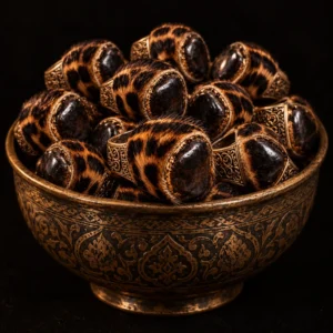Dar Talisman — talisman ring — Habhab Ring — on a black background