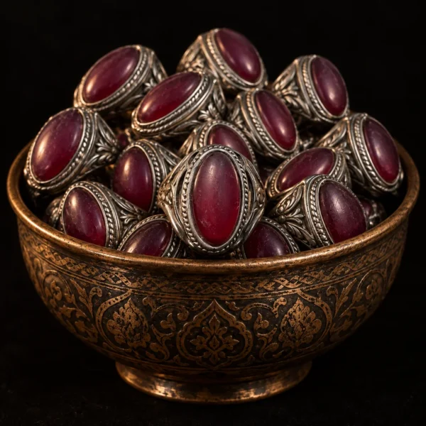 Dar Talisman — djinn ring — Jinn Ring — Black Background Dar Talisman — djinn ring — Jinn Ring — on a black background