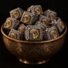 Dar Talisman — Protection Ring — on a black background