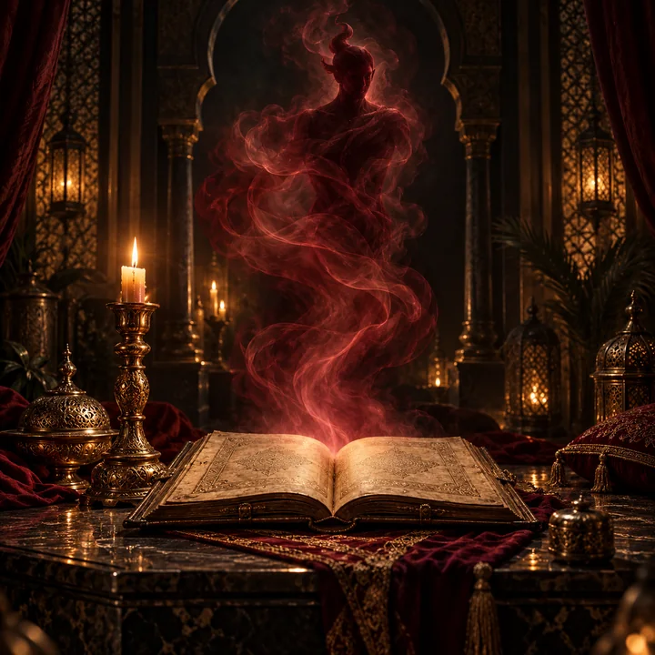 Dar Talisman — Private Services — spiritual djinn scene